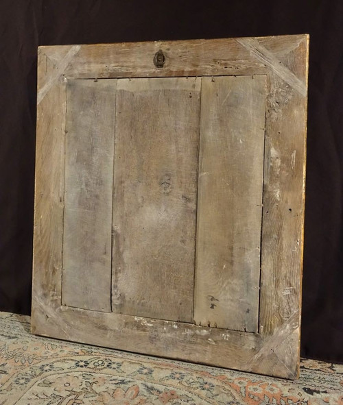 Miroir Régence En Bois Doré