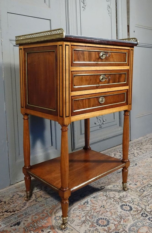 Louis XVI / Verzeichniszeit Chiffonnière-Tisch