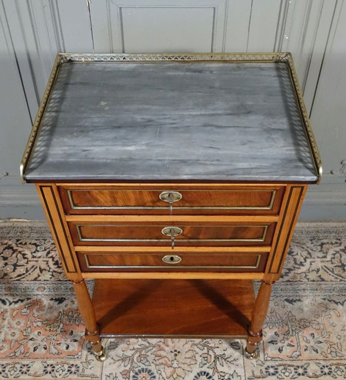 Louis XVI / Verzeichniszeit Chiffonnière-Tisch