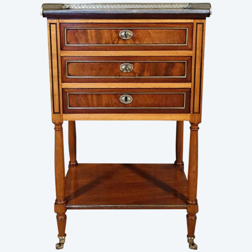 Louis XVI / Verzeichniszeit Chiffonnière-Tisch
