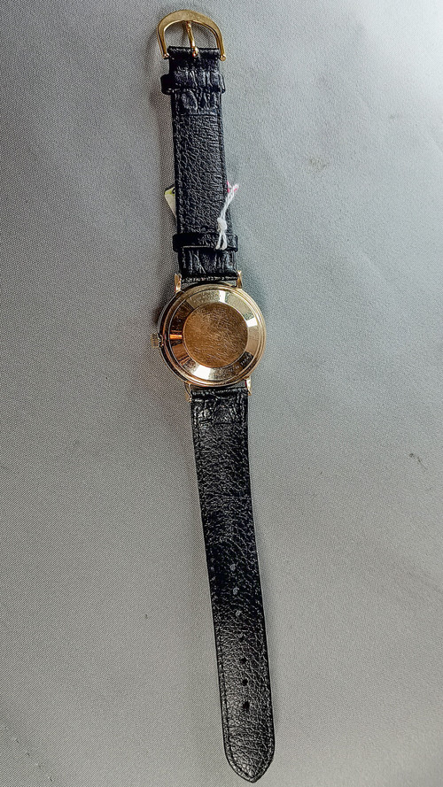LONGINES Admiral, Automatico. Placcato oro + diamanti