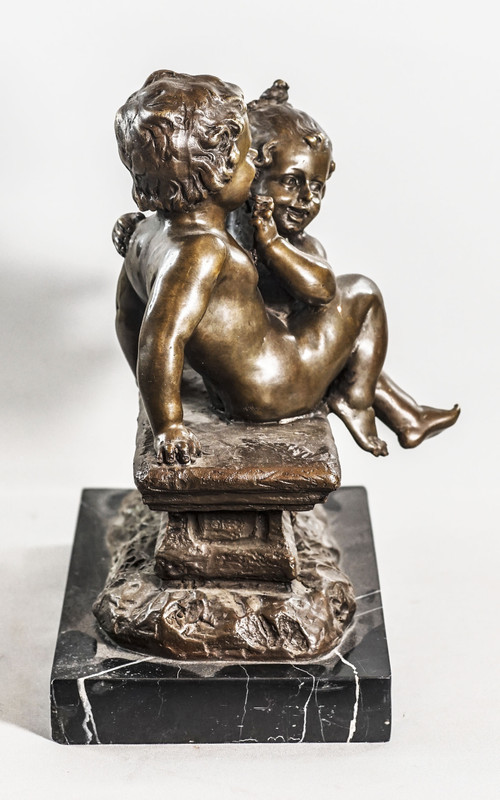 Joseph D'ASTE, 1881-1945, BAMBINI DI BRONZO