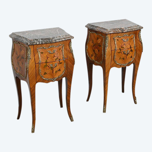 Paire de Chevets Louis XV – Milieu XXe