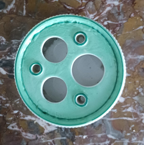 Paris, Empire period, Restoration - superb inkwell and circular tripod penholder - porcelain