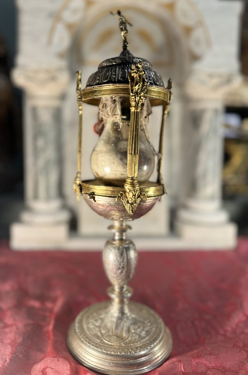 Monstrance Reliquary Of Saint Theodore - Circa 1700