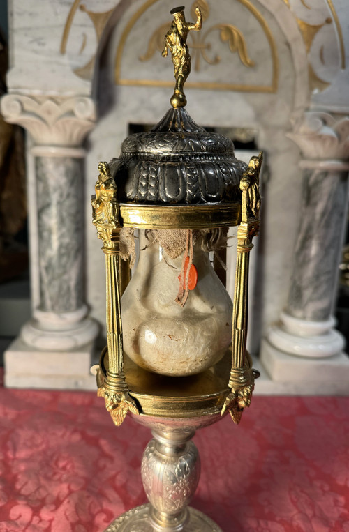 Monstrance Reliquary Of Saint Theodore - Circa 1700