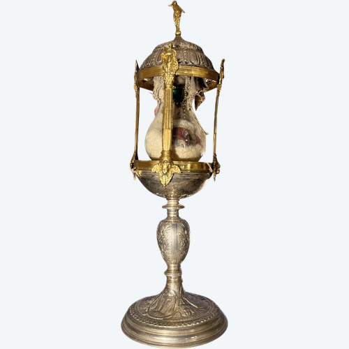Monstrance Reliquary Of Saint Theodore - Circa 1700