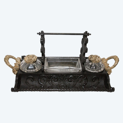 Encrier En Bronze époque Empire Circa 1810