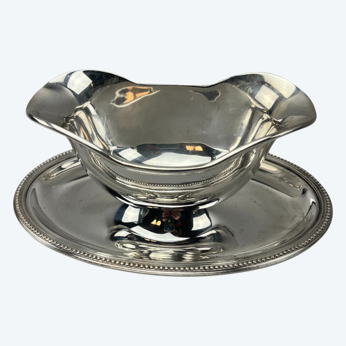 Christofle pearl sauce boat