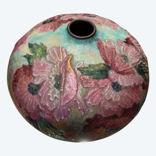Camille FAURE (1874-1956), floral vase