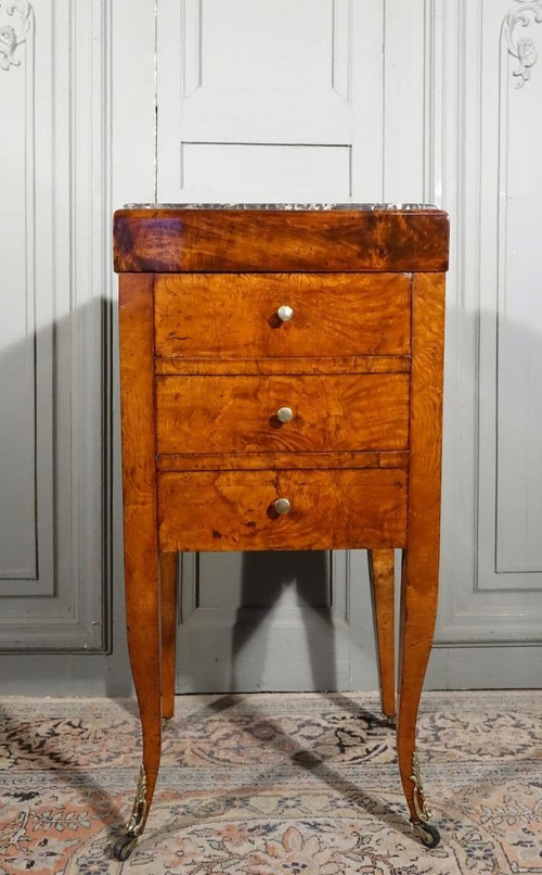 Table Chiffonnière En Loupe De Frêne