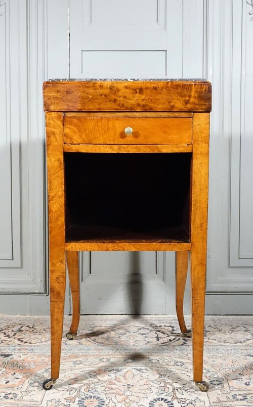 Table Chiffonnière En Loupe De Frêne
