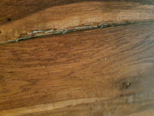 Ancienne table de monastère en chêne brut Début XXème Restaurée