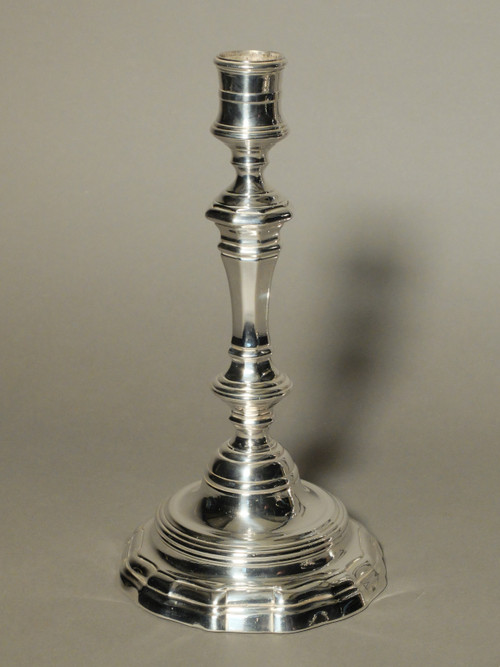 Pair of 3-branch candelabras 18th century