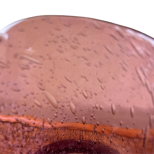 Pitcher in bubble-blown glass - Origin Biot - 20th century