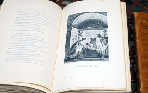 Curiosa : CONTES DE LA FONTAINE - Collection les chefs d'œuvre de l'esprit.‎ 2 tomes