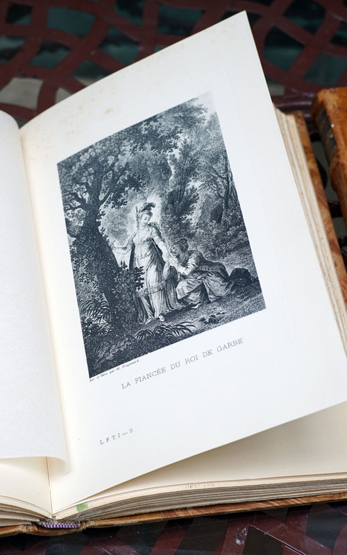 Curiosa : CONTES DE LA FONTAINE - Collection les chefs d'œuvre de l'esprit.‎ 2 tomes