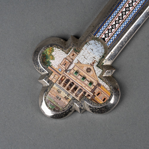 Cross with Micro-Mosaics, 19th Century