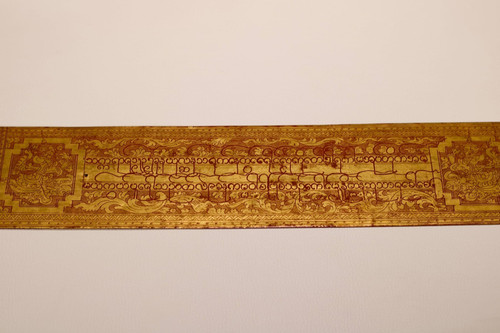 Kammavaca, ancient monastic ordination book. Burma.