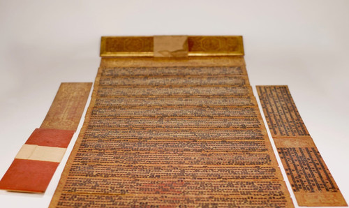Kammavaca, ancient monastic ordination book. Burma.