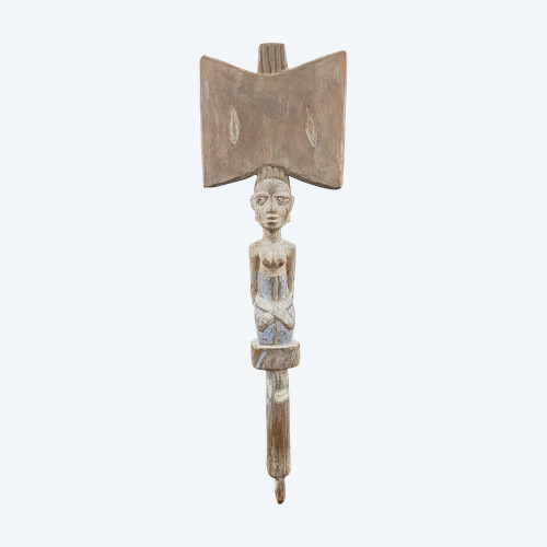 Oshe Shango" sceptre, Yoruba, Benin