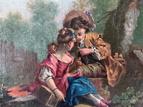Scène Pastorale Jean Baptiste Huet (1745/1811)