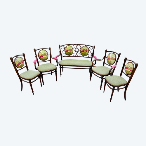 Original Fischel Jugendstil-Wohnzimmer
