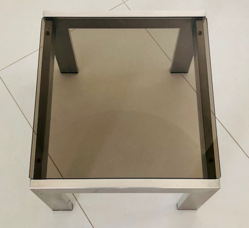 Quadratischer Couchtisch von Gae Aulenti, Italien 1970er Jahre