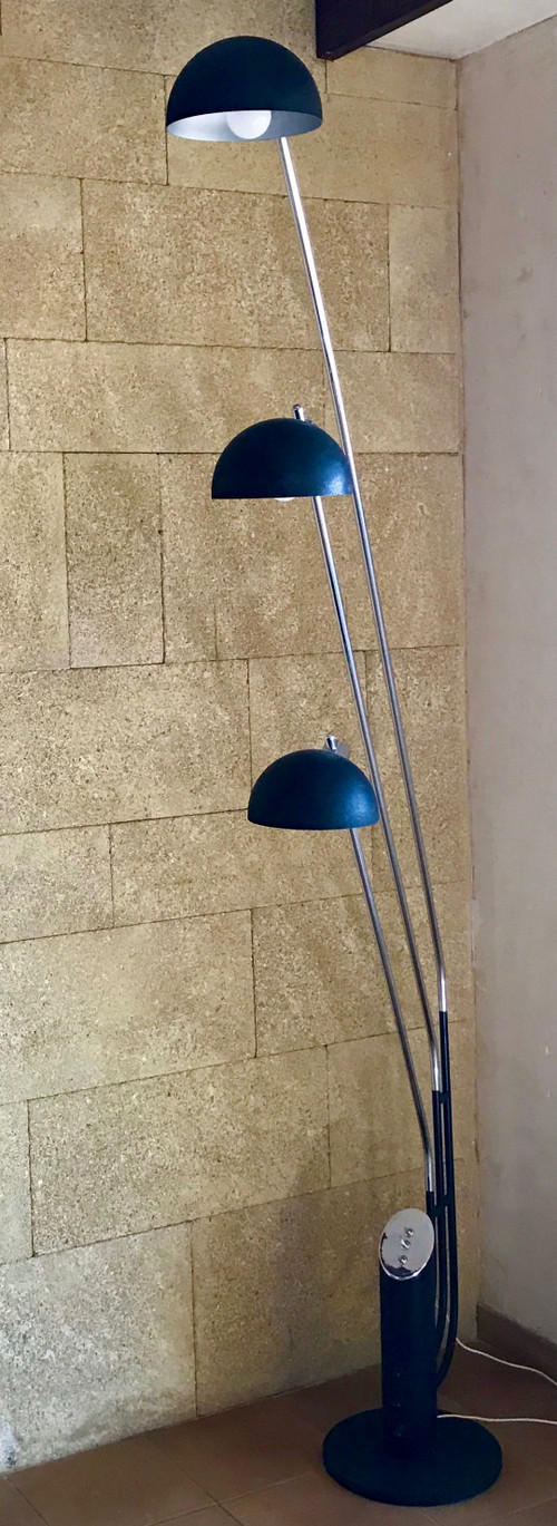 Molto Alto three-branched floor lamp by Franco Marchetti, Italy 1970s