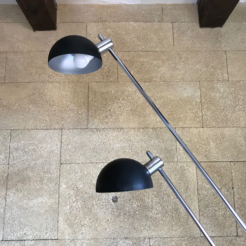 Molto Alto three-branched floor lamp by Franco Marchetti, Italy 1970s