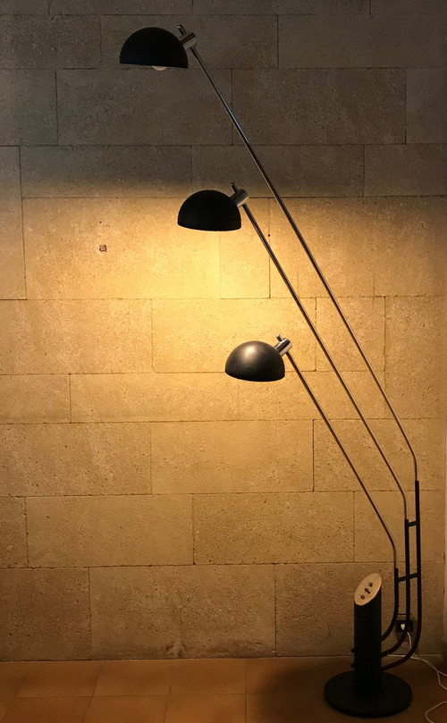 Molto Alto three-branched floor lamp by Franco Marchetti, Italy 1970s