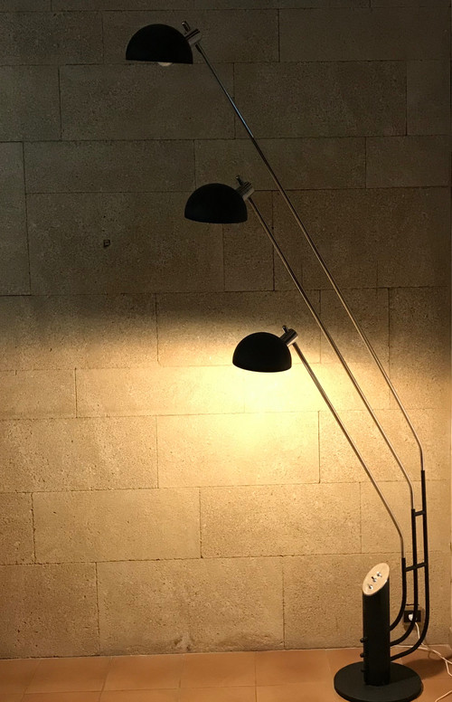 Molto Alto three-branched floor lamp by Franco Marchetti, Italy 1970s