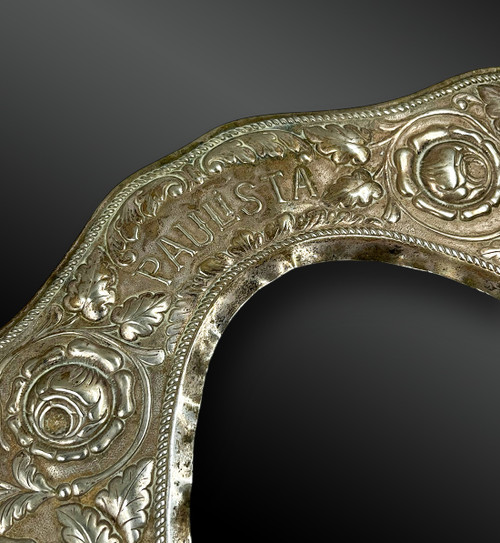 DEUX PLAQUES de SELLE de GAUCHO - Argentine - Vers 1900