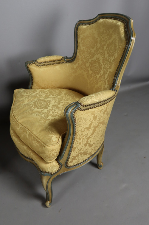 Paire de bergères style Louis XV