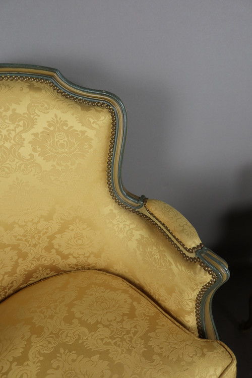 Paire de bergères style Louis XV