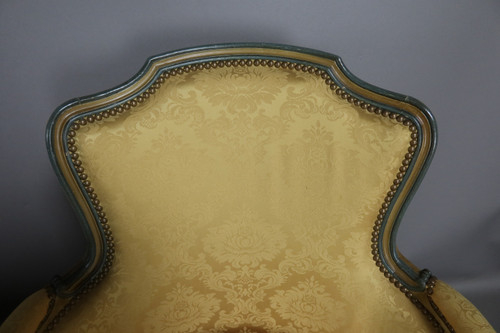 Paire de bergères style Louis XV