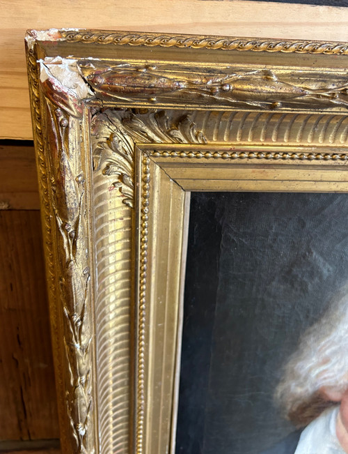 Portrait D’homme D’époque Empire - Huile Sur Toile Début XIXéme 