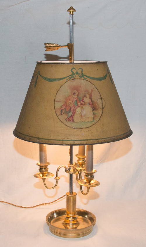 Lampe Bouillotte Style Louis XVI Circa 1860