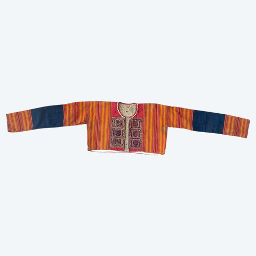 VESTE DE JEUNE FILLE. Indonésie, Sumatra, région de Lampung, peuple Kauer, fin XIXe siècle.