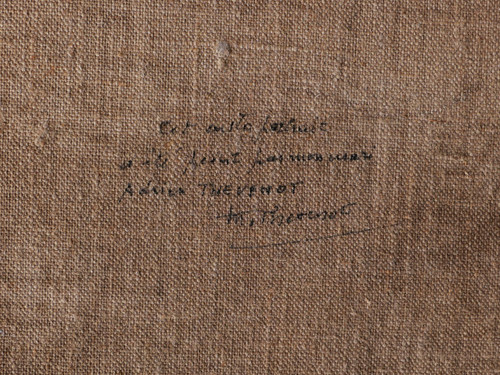 Adrien THÉVENOT, Selbstporträt