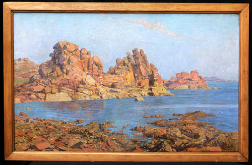 Prosper Henri WIRTH, La Pointe du Skewell a Ploumanac'h