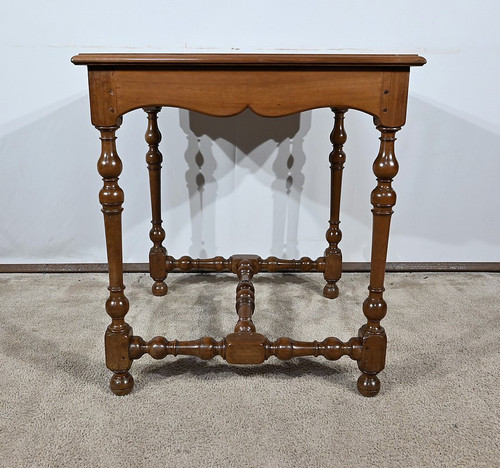 Petite Table en Noyer Massif, style Louis XIII / Louis XIV – Début XIXe