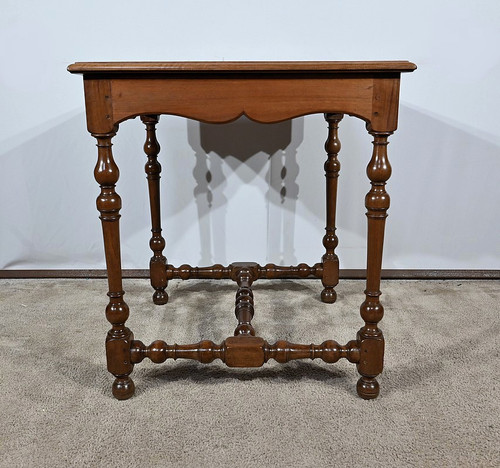 Petite Table en Noyer Massif, style Louis XIII / Louis XIV – Début XIXe