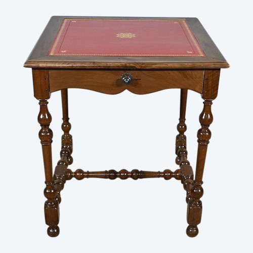 Petite Table en Noyer Massif, style Louis XIII / Louis XIV – Début XIXe