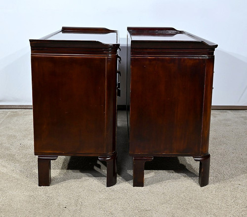 Paar kleine Sideboards aus lackiertem Holz – 1940