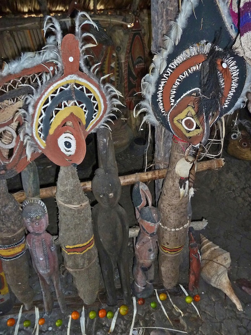 Yamswurzelmaske, Stammeskunst, ozeanische Kunst, Korbwaren, Papua-Neuguinea, ozeanische Kunst