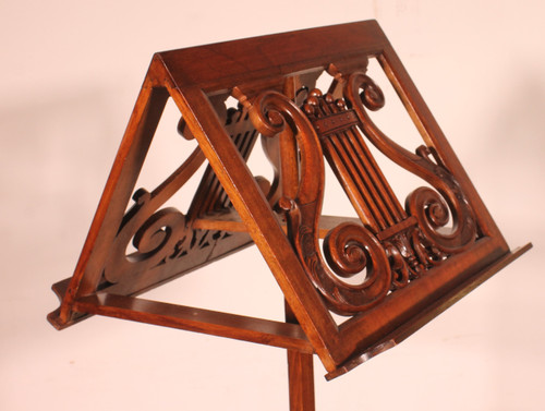 19th Century Mahogany Lectern