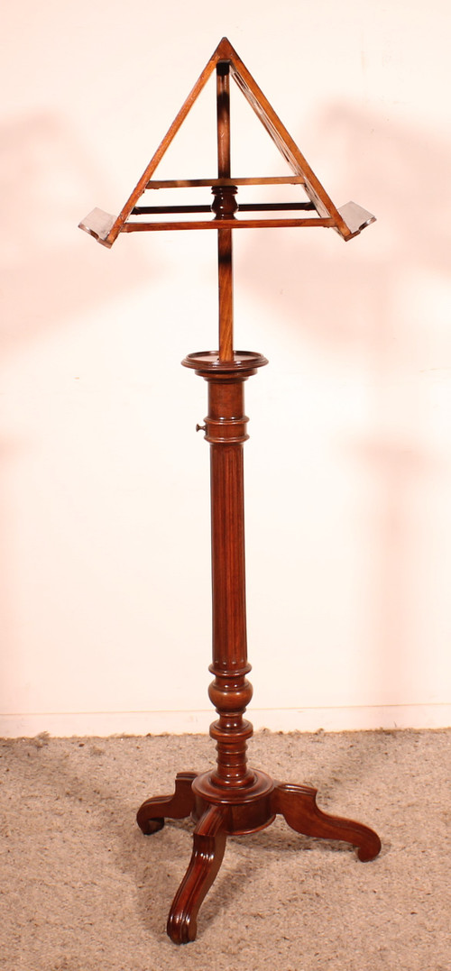19th Century Mahogany Lectern