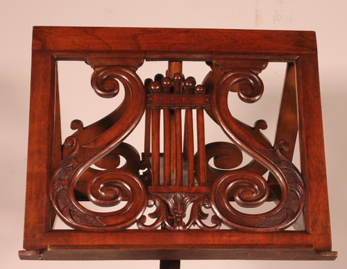 19th Century Mahogany Lectern