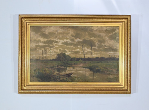 Huile sur Toile, signée Cheret – Milieu XIXe